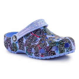 Tongs Crocs Classic Butterfly Clog 208297-5Q7 bleu 1