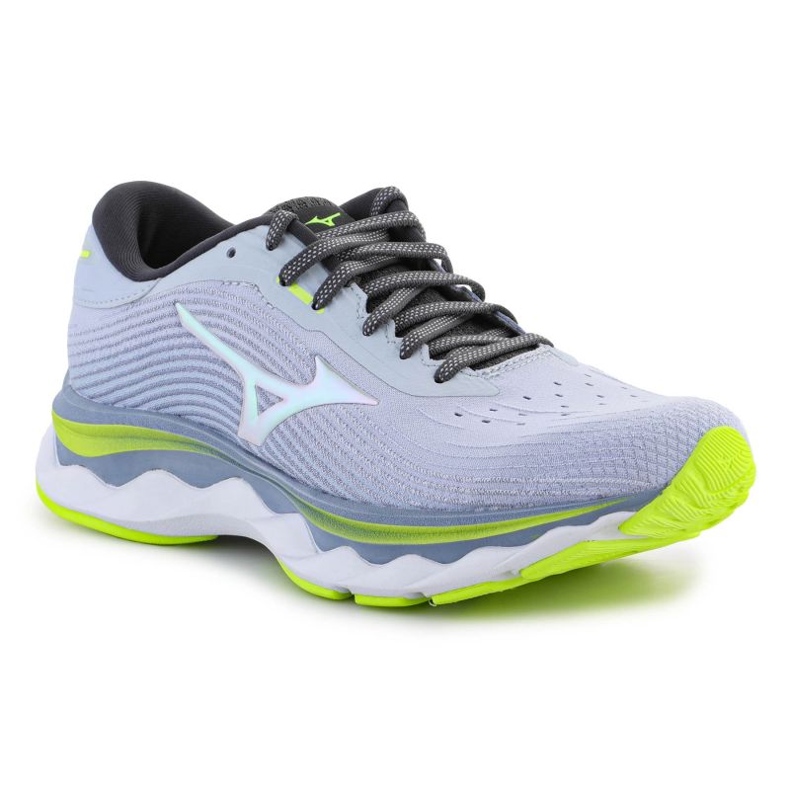 Mizuno Wave Sky 5 W J1GD210203 chaussures de course gris 1