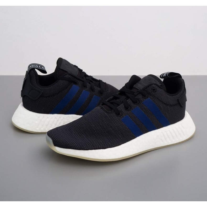 Chaussures Adidas Nmd R2 Noble Indigo boost CQ2008, noir 1