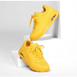 Skechers Uno Stand On Air 73690-YEL chaussures jaune 1