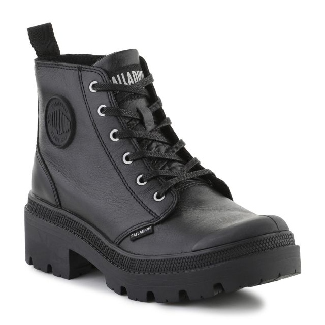 Chaussures Palladium Pallabase Cuir 96905-001-M noir 1