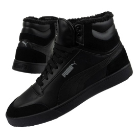 Puma Shuffle Mid chaussures d'hiver 387609 01 le noir 1 Puma Shuffle Mid chaussures d'hiver 387609 01 le noir 1