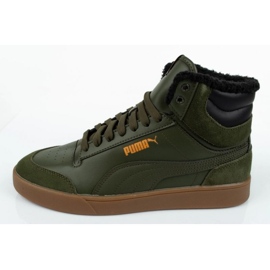 Puma Shuffle Mid chaussures d'hiver 387609 02 vert 3