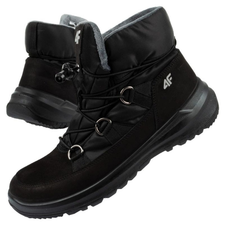 Bottes de neige 4F W OBDH263 21S le noir 1 Bottes de neige 4F W OBDH263 21S le noir 1