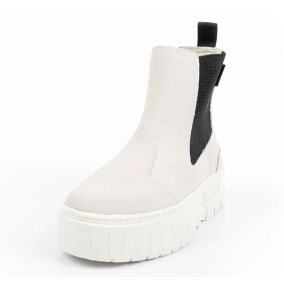 Puma Mayze Chelsea chaussures en daim 382829 02 beige 2