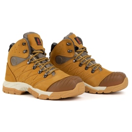 Bottes de travail homme à embout composite URGENT 135/S3 jaune 2
