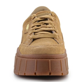 Puma Mayze Stack chaussures en daim 383983 03 brun 3