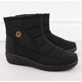 Bottes de neige Unisoft pour femmes, noires le noir 2