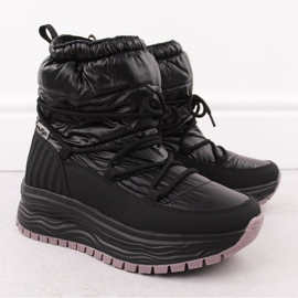 Filippo DBT6647 bottes de neige à enfiler pour femme, noir 2