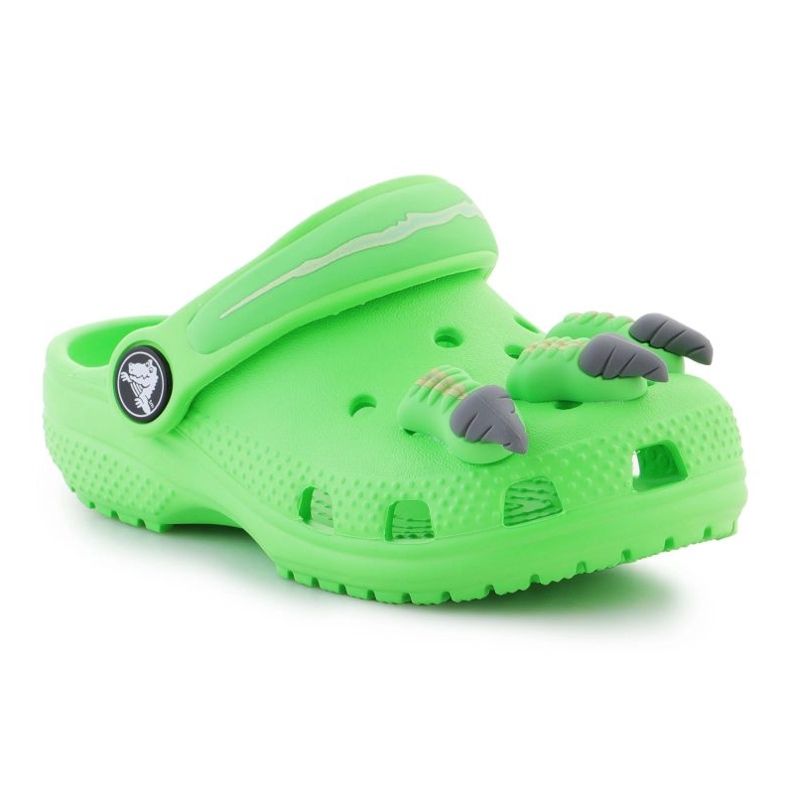 Crocs Classic I Am Dinosaur Clog 209700-3WA tongs vert 1