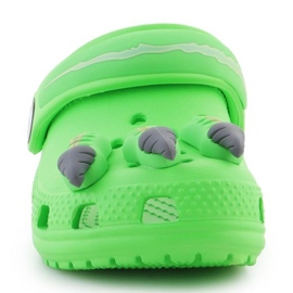 Crocs Classic I Am Dinosaur Clog 209700-3WA tongs vert 2