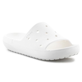 Crocs Classic Slide v2 U tongs 209401-100 blanche 1