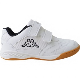 Kappa Kickoff 260509K 1011 Chaussures de sport pour velcro blanc 1