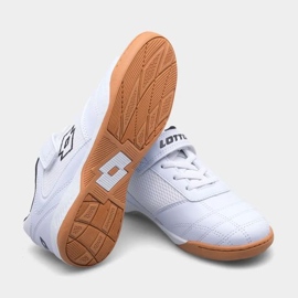 Chaussures d'intérieur Lotto Whizzer 2600120K-1011, blanches 1 Chaussures d'intérieur Lotto Whizzer 2600120K-1011, blanches 1