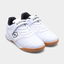 Chaussures d'intérieur Lotto Whizzer 2600120K-1011, blanches 2 Chaussures d'intérieur Lotto Whizzer 2600120K-1011, blanches 2