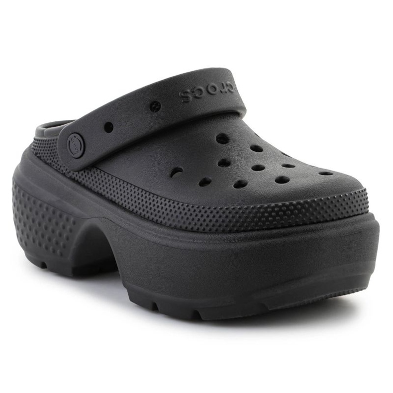 Tongs Crocs Stomp Clog 209347-001 le noir 2