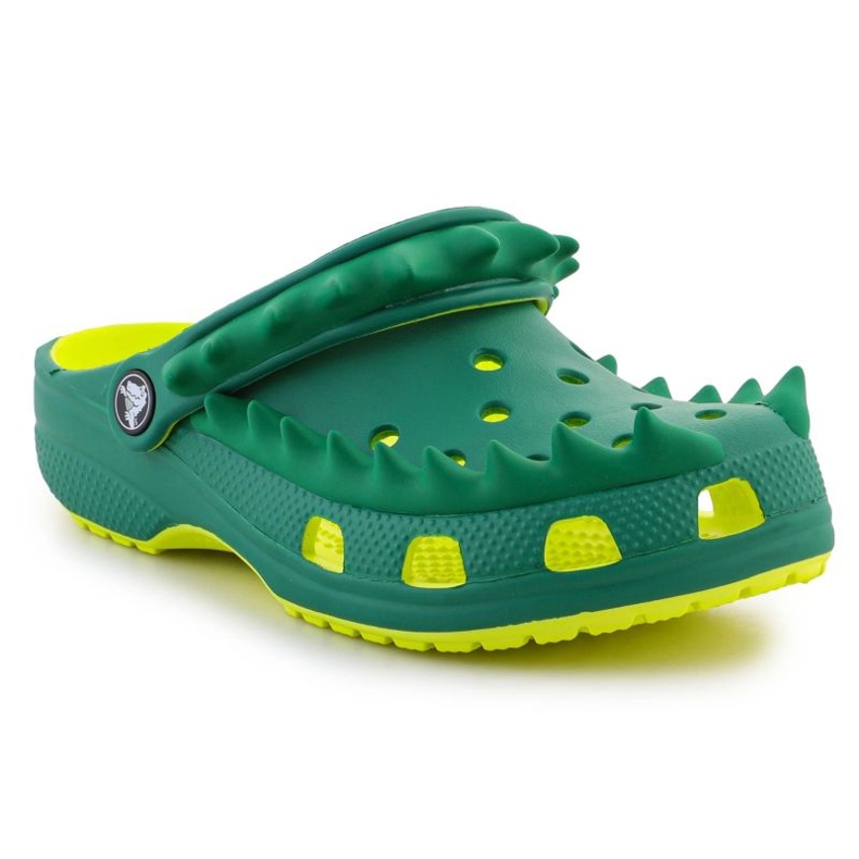 Tongs Crocs Classic Spikes Clog T 210010-76U vert 2