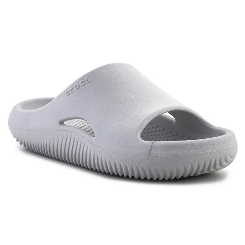 Tongs Crocs Mellow Recovery Slide Atmosphere U 208392-1FT gris 2