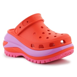 Tongs Crocs Mega Crush Clog 207988-84J orange 2