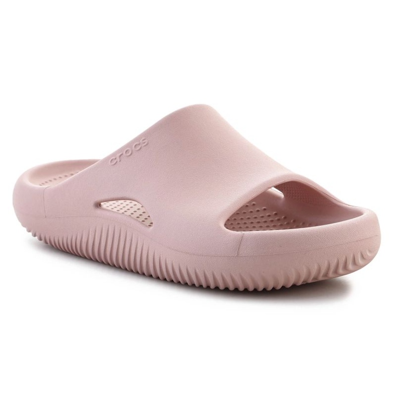 Tongs Crocs Mellow Recovery Slide 208392-6TY rose 2 Tongs Crocs Mellow Recovery Slide 208392-6TY rose 2