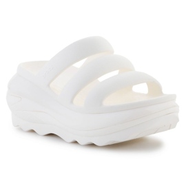 Tongs Crocs Mega Crush Triple Strap 209842-0WV blanche 1