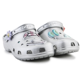 Crocs Scharf Classic Clog 209487-040 tongs argent 3