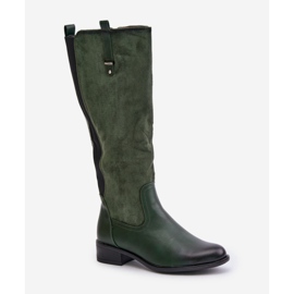 Step in style Bottes Modèle Ivasira ASA198-22 Vert - Entrez avec style 2
