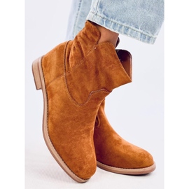 Bottes isolées avec coin caché camel brun 3