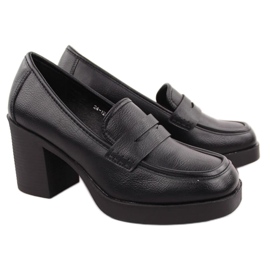 Potocki W 12451 WOL265A chaussures à talons hauts noir 2