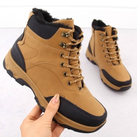 Bottes de randonnée Vanhorn chameau beige 1