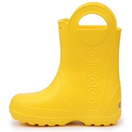 Botte de pluie Crocs Handle It 12803-730 jaune 4