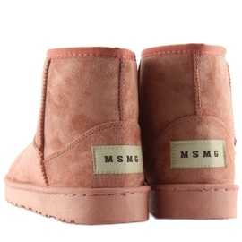 Bottes de neige emusy court rose FC226 rose 2