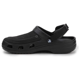 Tongs Crocs Yukon Vista Ii Clog 207142-001 le noir 4