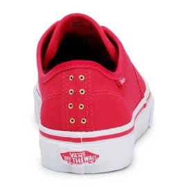 Chaussures Vans Camden Stripe VN000ZSOR6O1 rouge 5
