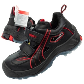 Puma Rebound 3.0 Aviat Low S1P chaussures de travail 64.089.0 le noir 10