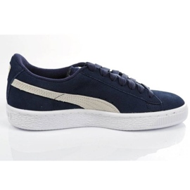 Chaussures Puma en daim classique 356568 51 bleu 3