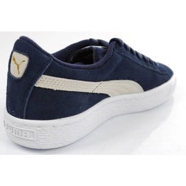 Chaussures Puma en daim classique 356568 51 bleu 4