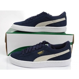 Chaussures Puma en daim classique 356568 51 bleu 7