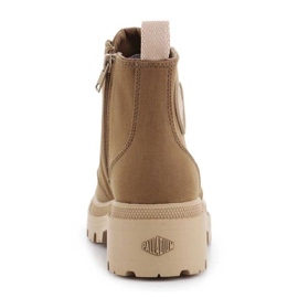 Chaussures Palladium Pallabase Twill W Butternut 96907-204-M vert 3