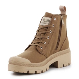 Chaussures Palladium Pallabase Twill W Butternut 96907-204-M vert 7
