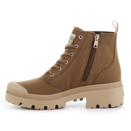 Chaussures Palladium Pallabase Twill W Butternut 96907-204-M vert 8