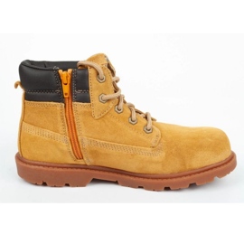 Bottes d'hiver Caterpillar jaune 4