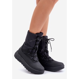 Bottes de neige Inua pour femmes avec isolation Primaloft 4F 4FRAW24FSBSF012 Noir le noir 1
