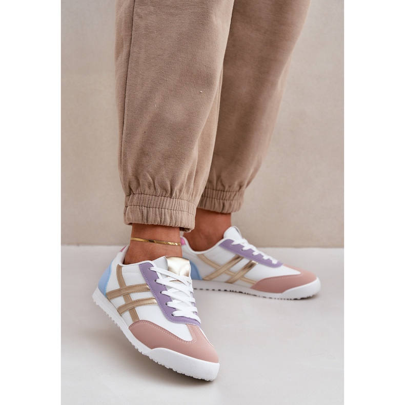 Baskets basses Femme Baskets Multicolore blanc 2