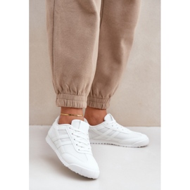 Baskets basses pour femmes, blanc blanche 2