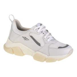 Chaussures décontractées 4F pour femmes H4L-OBDL254-10S blanche 4