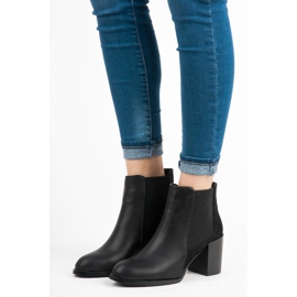Ptpt Bottes classiques sur le poteau le noir 2