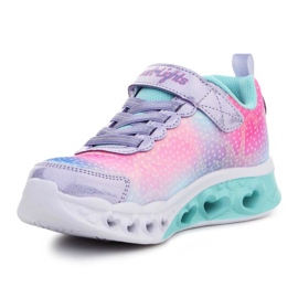 Skechers S Lights Flutter Heart Lights chaussures 302315-LVMT rose 3