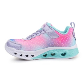 Skechers S Lights Flutter Heart Lights chaussures 302315-LVMT rose 4