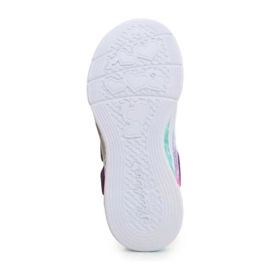 Skechers S Lights Flutter Heart Lights chaussures 302315-LVMT rose 7